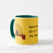Tasse - Apiaristen tun es für den Hive! (Vorderseite Links)