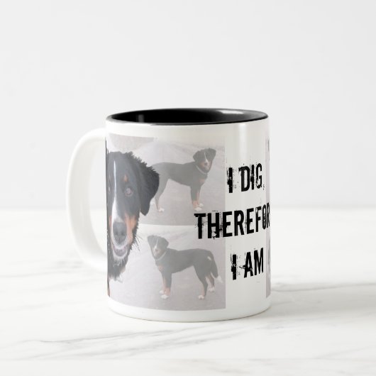 Tasse "Appenzeller Sennenhund" (Vorderseite Links)