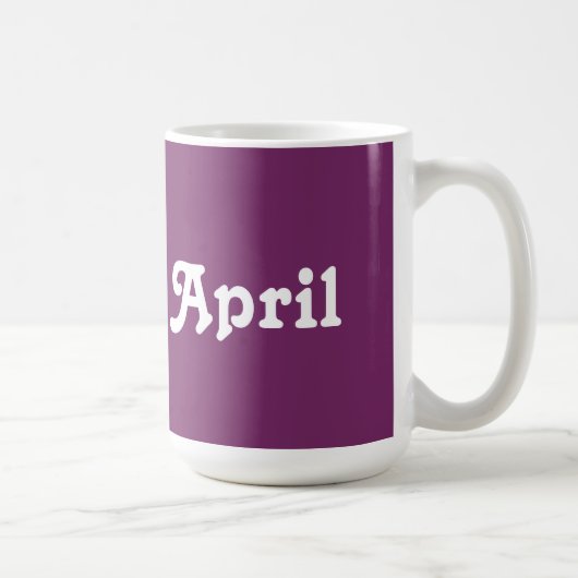 Tasse April (Rechts)
