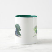 Tasse - Aquarell Scheune (Zentrum)
