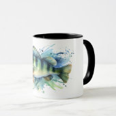 Tasse - Aquarellfarbenserie: Perle (VorderseiteRechts)