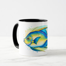 Tasse - Aquarellreihe: Angelfish