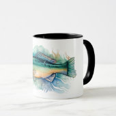 Tasse - Aquarellreihe: Bass (VorderseiteRechts)