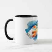 Tasse - Aquarellreihe: Koi Fish (Links)