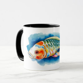 Tasse - Aquarellreihe: Koi Fish