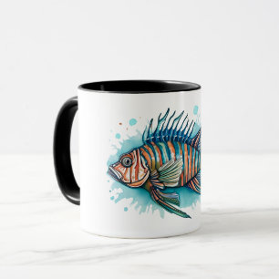 Tasse - Aquarellreihe: Seeteufel