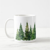 Tasse - Aquarellwald (Links)