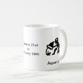 Tasse - Aquarius (VorderseiteRechts)