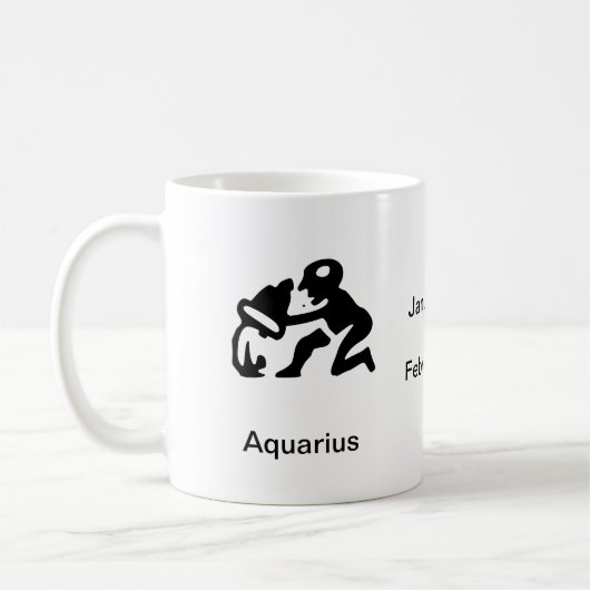 Tasse - Aquarius (Links)