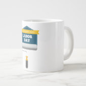 Tasse Arbeitstag (Vorderseite Rechts)