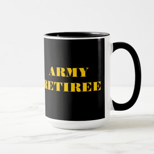 Tasse Army Retiree (Rechts)