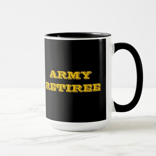 Tasse Army Retiree (Rechts)