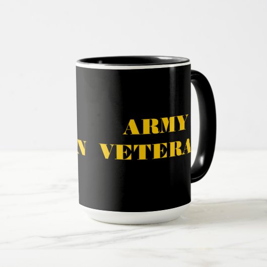 Tasse Army Veteran (VorderseiteRechts)