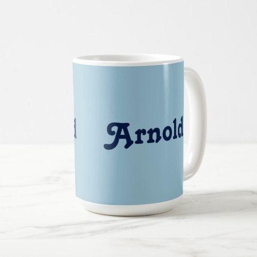 Tasse Arnold (VorderseiteRechts)