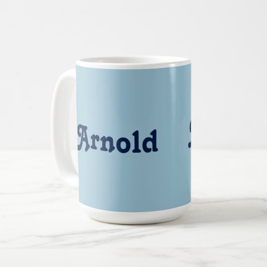 Tasse Arnold (Vorderseite Links)