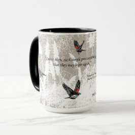 Tasse "Arpeggio of Redwings"
