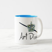 Tasse "Art Diva" (VorderseiteRechts)