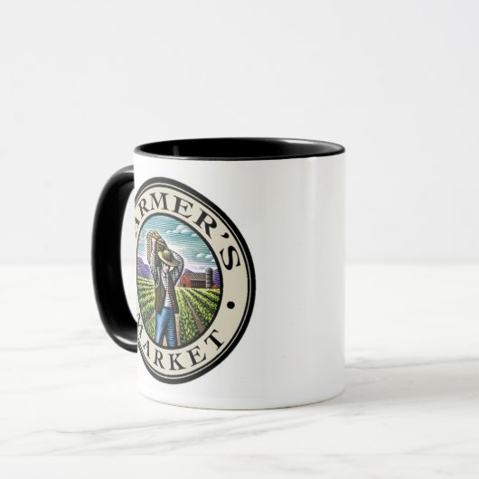 Tasse auf dem Bauernmarkt (Vorderseite Links)