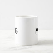 Tasse, auf der Tasse steht (Mittel)