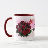 Tasse-Auflistung für benutzerdefinierte Rose Tasse (Links)