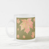 Tasse aus Ahornglas - Abstrakt (Links)
