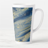 Tasse aus blau und gold-metallisch (Rechts)