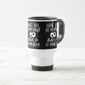 Tasse "Aus dem Geist verschwinden" - wählen Sie St (VorderseiteRechts)