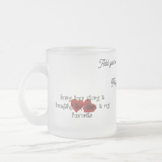 Tasse aus endloser Liebe - Perfektes Geschenk für  (Links)