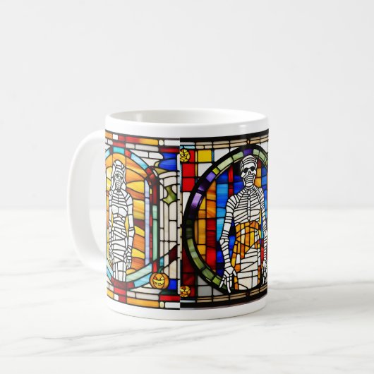 Tasse aus festem Glas (Vorderseite Links)