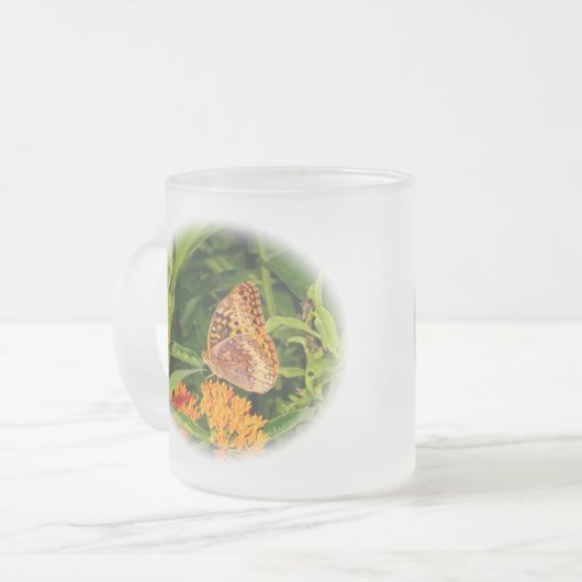 Tasse aus Fritillarglas (Vorderseite Links)