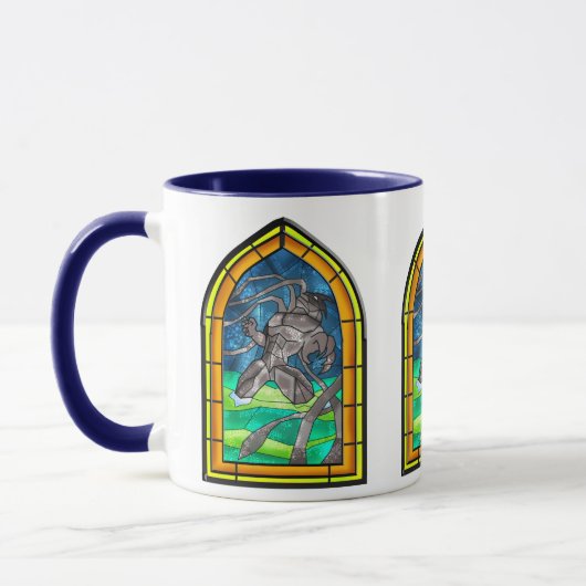 Tasse aus gefestigtem Glas (Links)