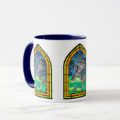 Tasse aus gefestigtem Glas (Vorderseite Links)