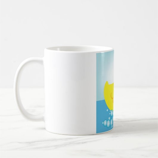 Tasse aus Gelber Kautschuk (Links)