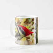 Tasse aus gepiletem Woodpecker-Kaffee (Vorderseite Links)