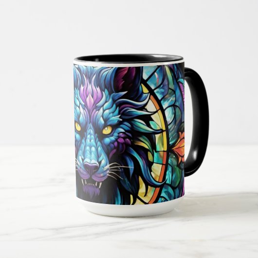 Tasse aus gepolstertem Glas (VorderseiteRechts)