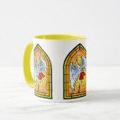 Tasse aus gestanztem Glass Angel (Vorderseite Links)