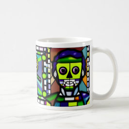 Tasse aus gestettetem Glas Halloween Zombie