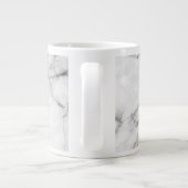 Tasse aus grauem Marmor (Rückseite)