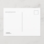 Tasse aus Hartglas Postkarte (Rückseite)