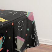 Tasse aus heißem Dampfbad, winterwärme Tassen Tee Tischdecke (Beispiel)