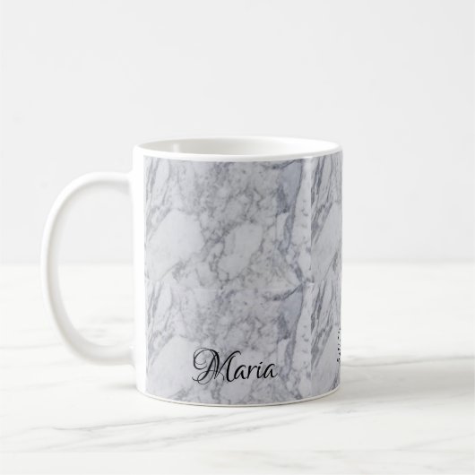 Tasse aus Marmor (Links)