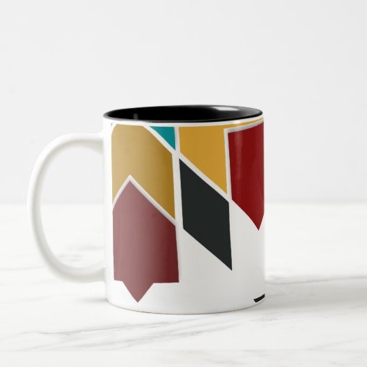 Tasse aus marokkanischen Kacheln (Links)