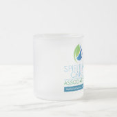 Tasse aus Mattglas (Mittel)