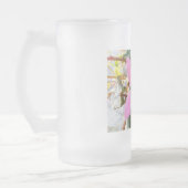 Tasse aus mattiertem Glas (Links)