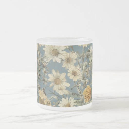 Tasse aus mattiertem Glas (Mittel)