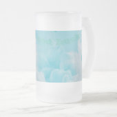 Tasse aus mattiertem Glas (VorderseiteRechts)