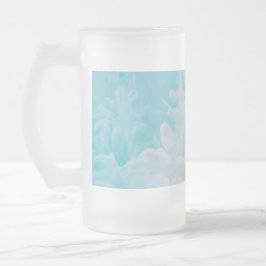 Tasse aus mattiertem Glas