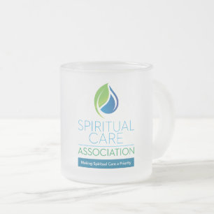 Tasse aus mattiertem Glas