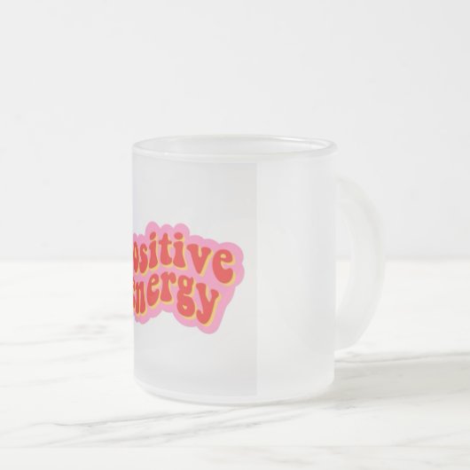 Tasse aus mattiertem Glas (VorderseiteRechts)