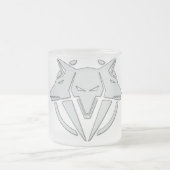 Tasse aus mattiertem Glas (Mittel)